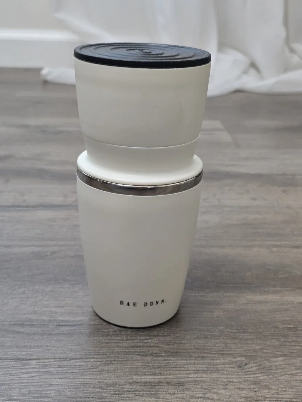 Rae Dunn Grind & Brew Portable Coffee Maker